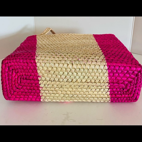 Handmade Mexican Palm Basket Purse/Tote - Picture 5 of 8